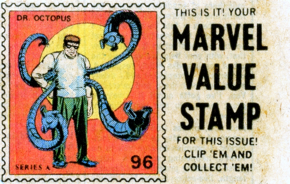Dr Octopus Marvel Value Stamp 001